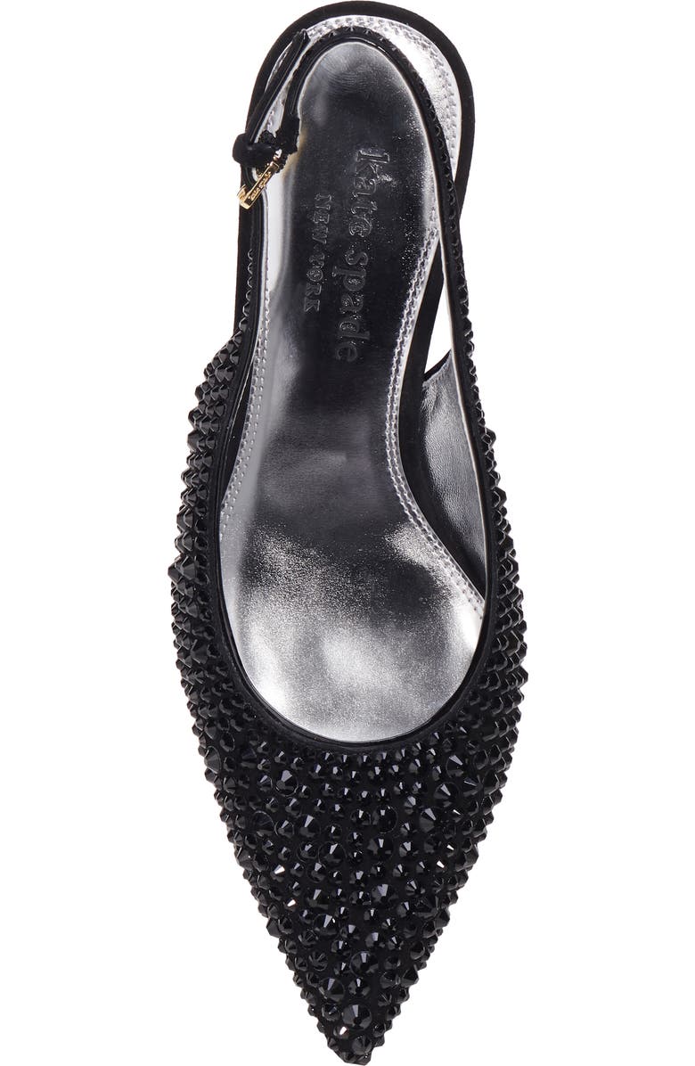Kate Spade New York soiree crystal slingback pump, Alternate, color,