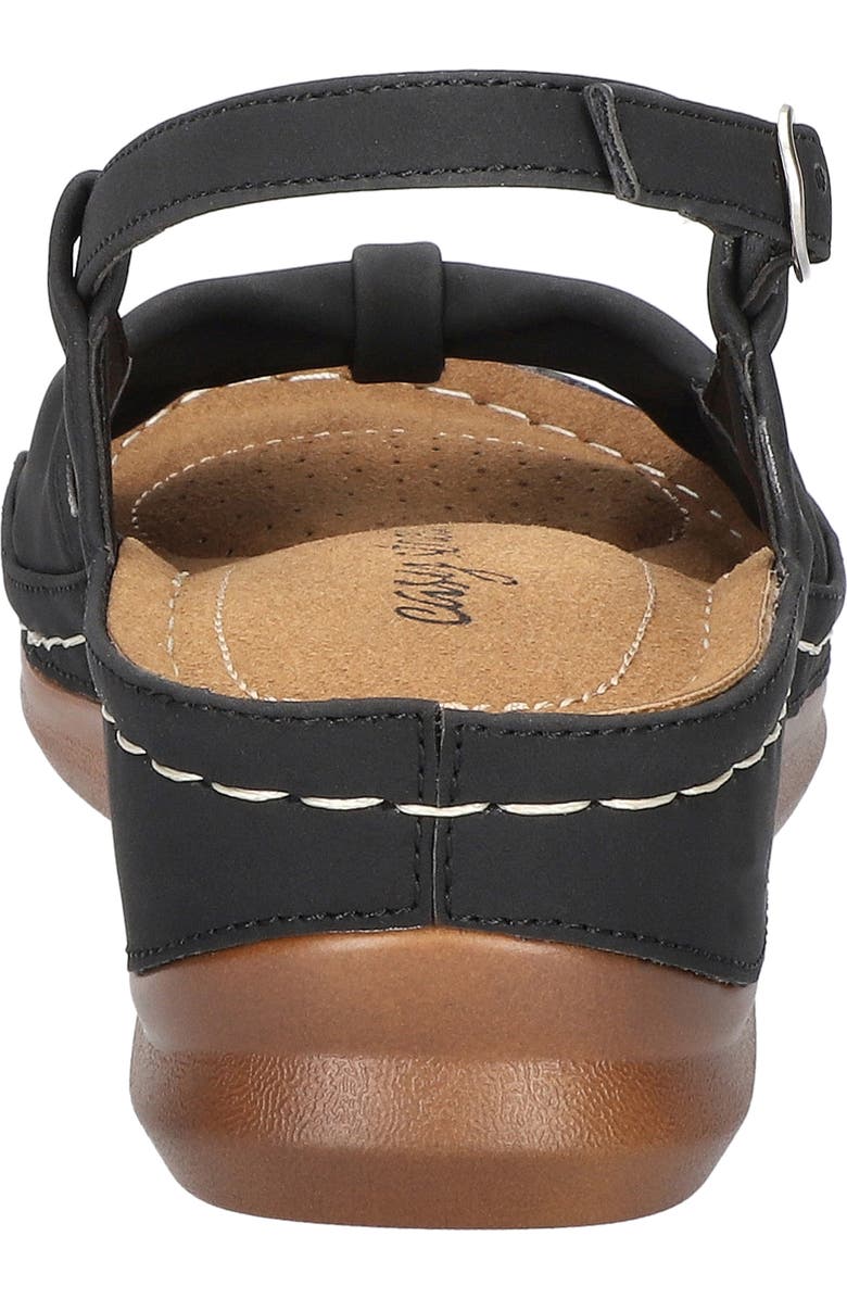 EASY STREET Jupiter Slingback Platform Wedge Sandal, Alternate, color, Black