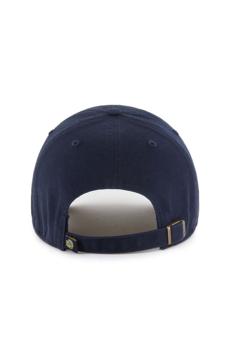 '47 Men's '47 Navy Michigan Wolverines Vault Clean Up Adjustable Hat, Alternate, color, Navy