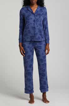 Tahari Brushed Jersey Long Pajamas