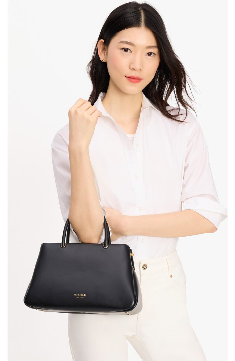 Kate Spade New York grace smooth leather satchel, Alternate, color,