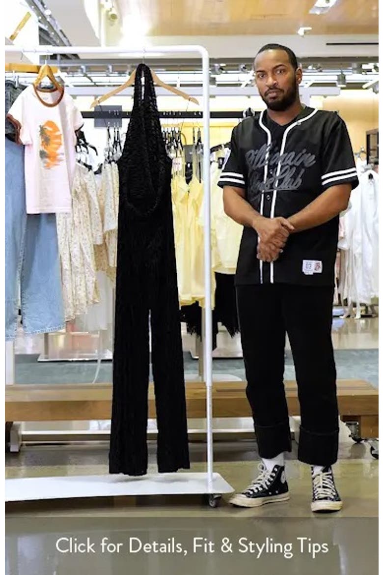 Burnout Halter Jumpsuit video