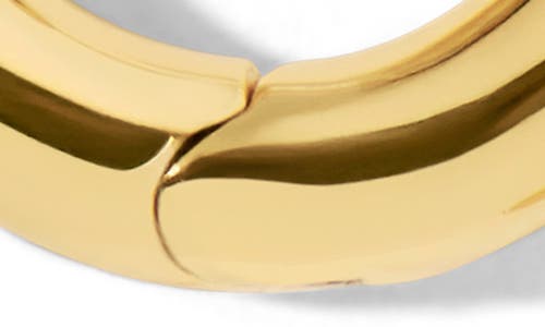 Jennifer Fisher Micro Lilly Huggie Hoop Earrings In Yellow Gold