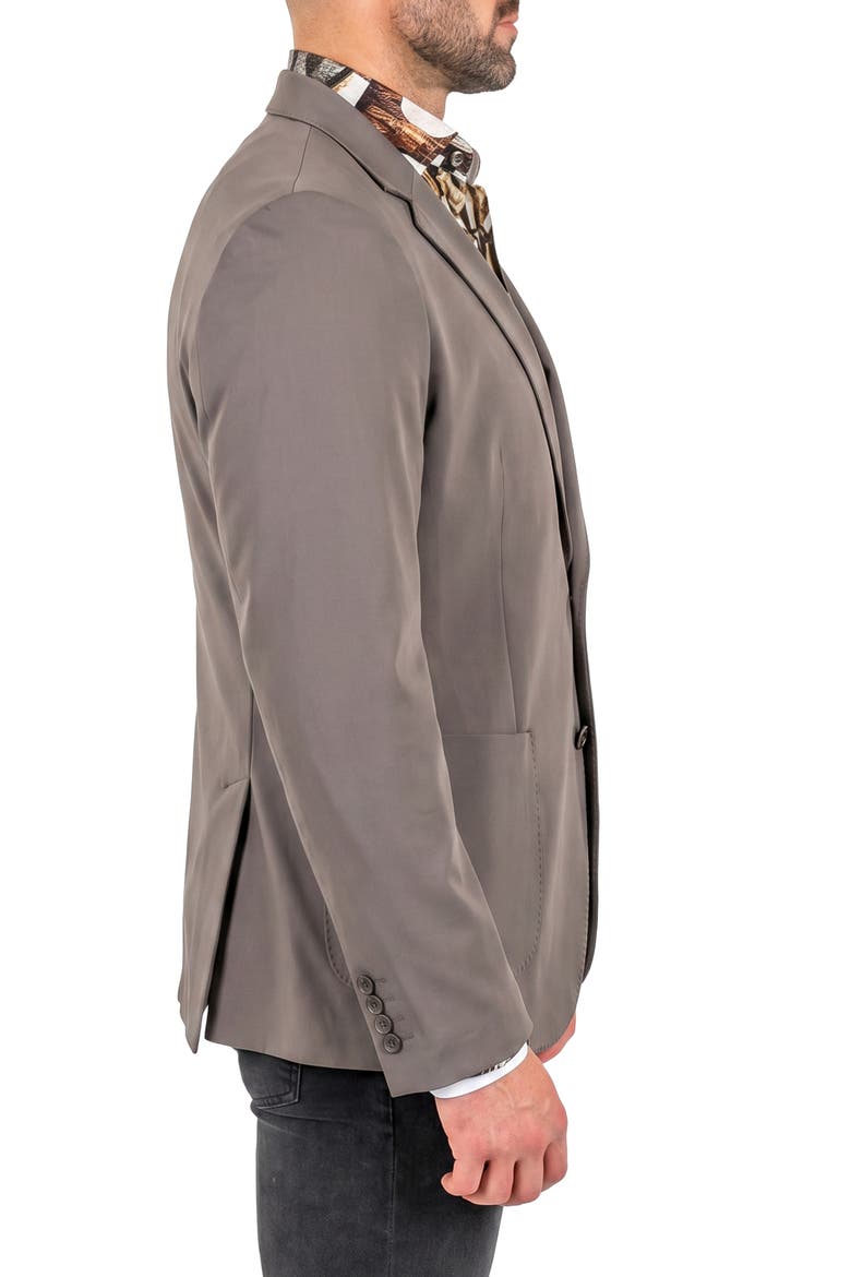 Descartes Unconstructed Blazer, Alternate, color, BROWN
