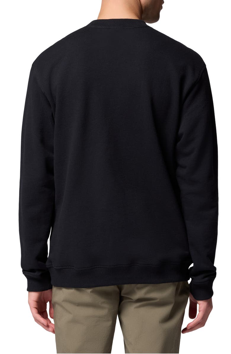 Columbia High Cascades French Terry Sweatshirt, Alternate, color, Black 010