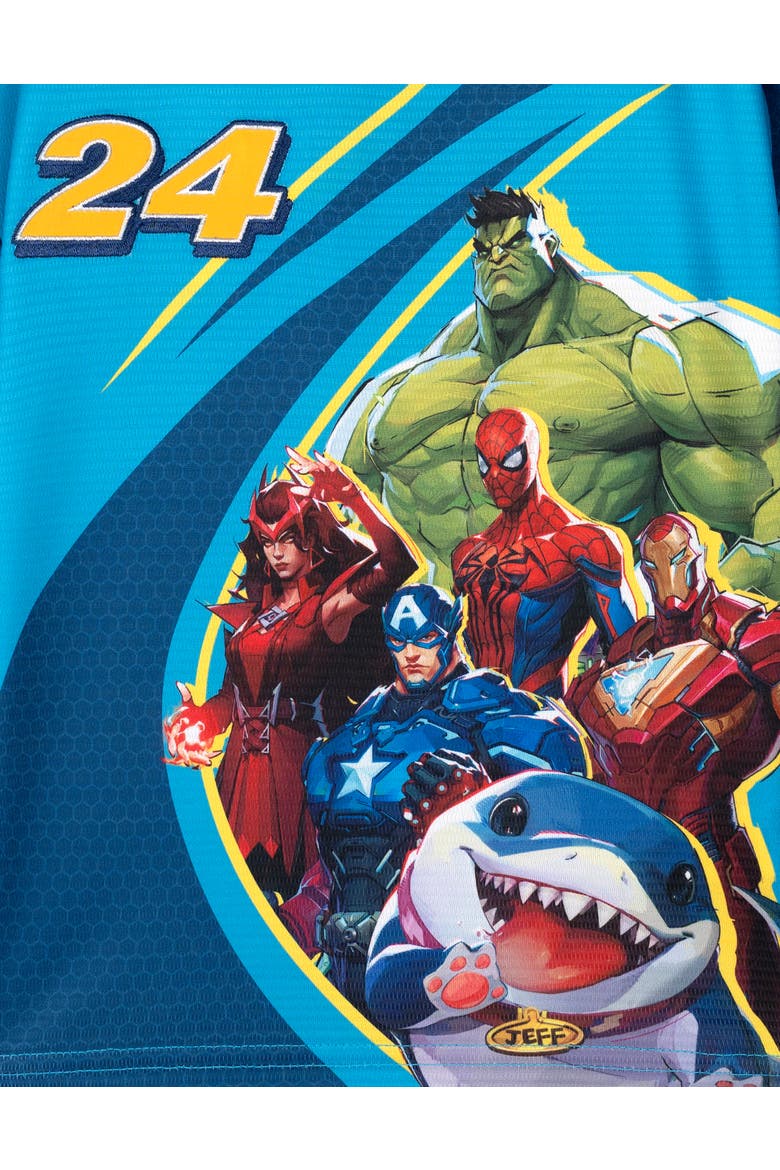 Athletic Short Sleeve Tee, Alternate, color, Marvel Rivals Blue