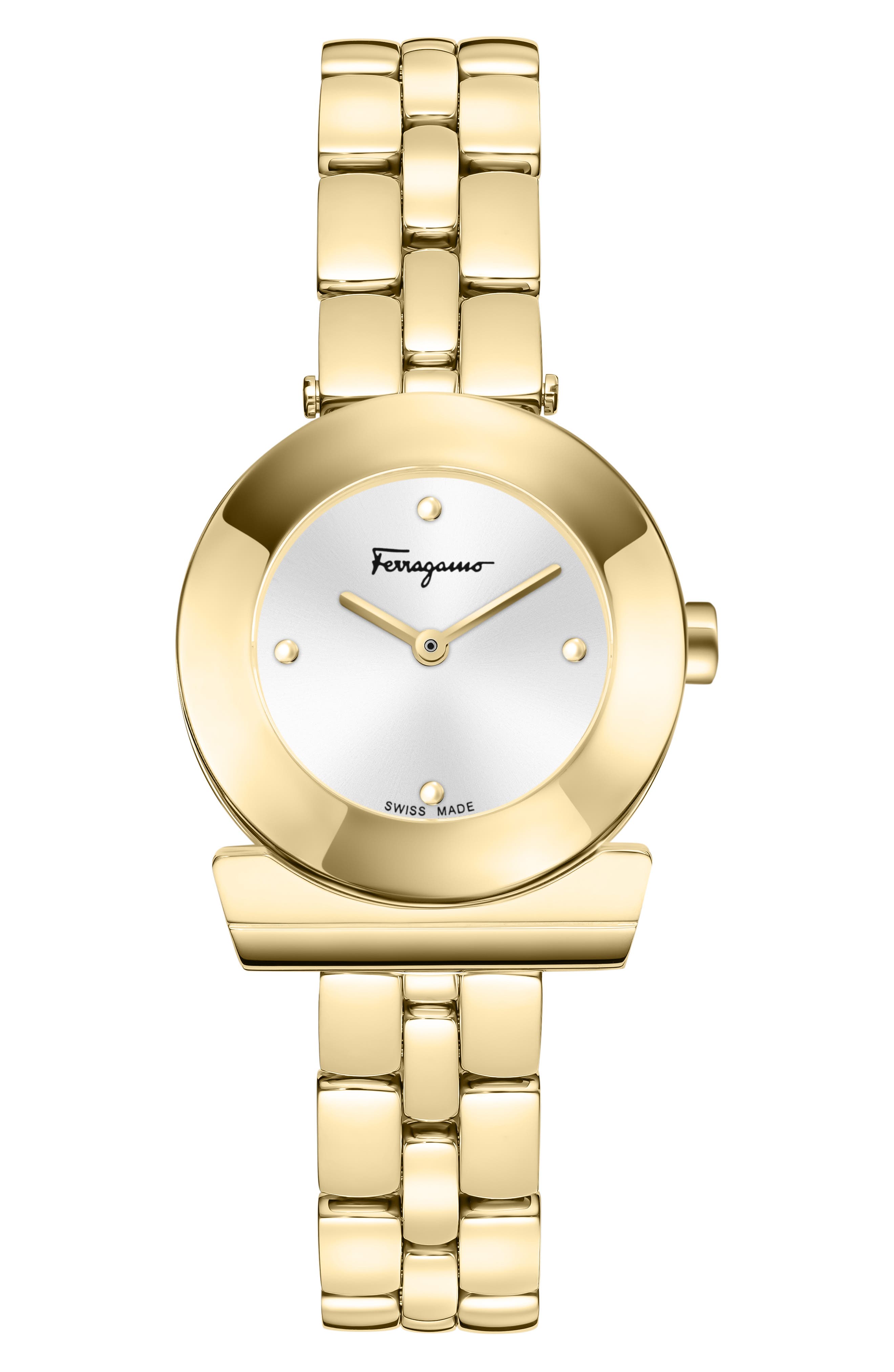 FERRAGAMO Gancino Bracelet Watch, 27mm