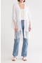 Long Fringe Knit Ruana