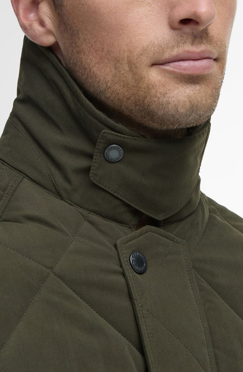 Barbour Bedale Quilted Jacket, Alternate, color, Olive