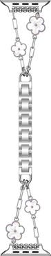 The Posh Tech Flora Stainless Steel Apple Watch® Watchband