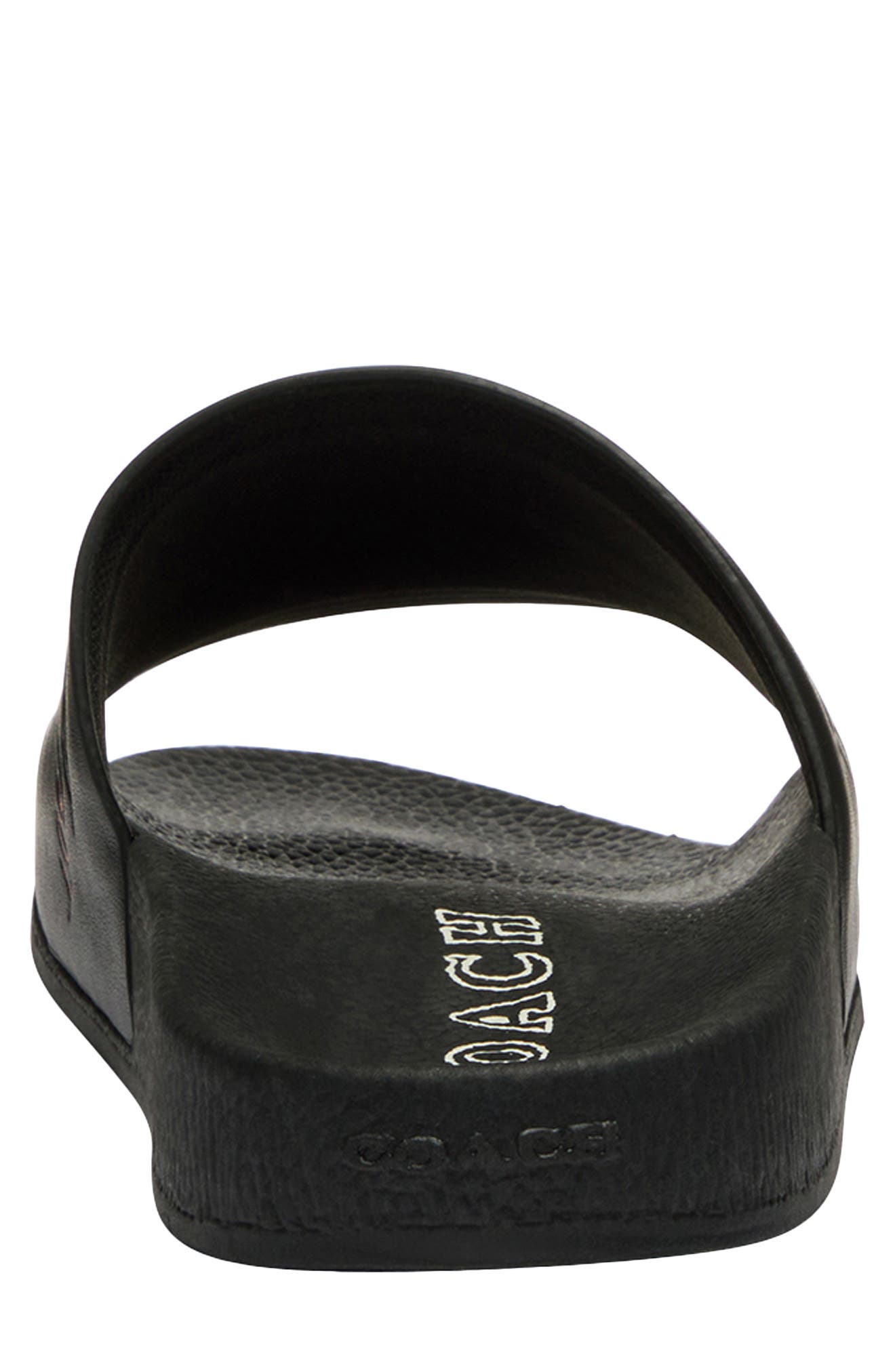 COACH Sketch Print Slide Sandal, Alternate, color, 
