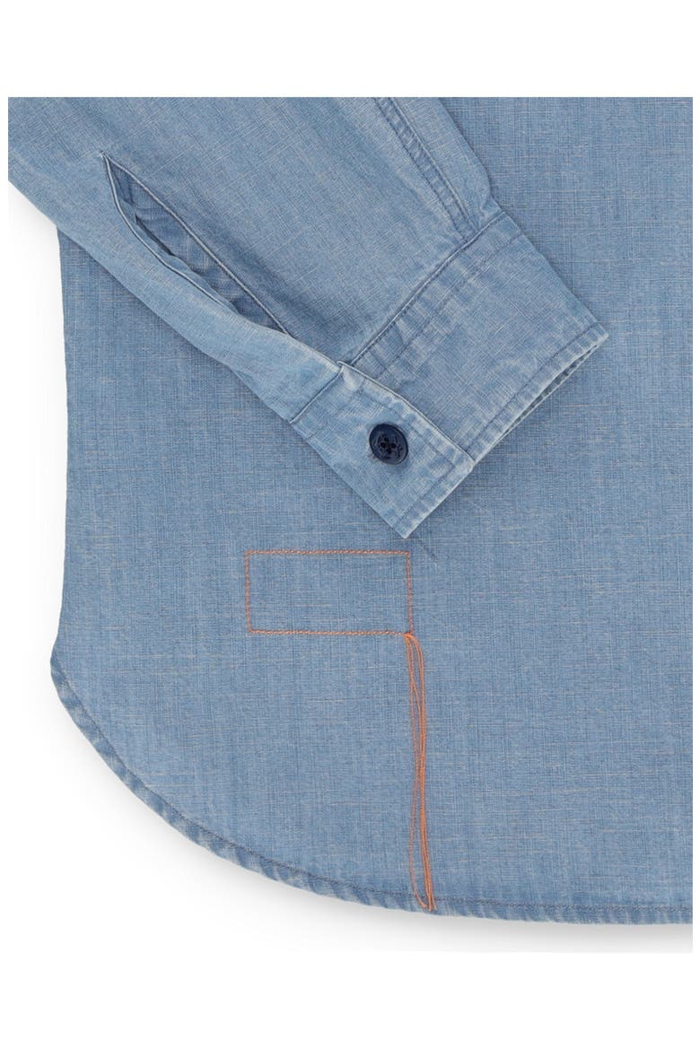 CPO Chambray Overshirt, Alternate, color, LIGHT BLUE
