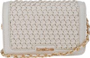 bebe Katriel Woven Crossbody Bag