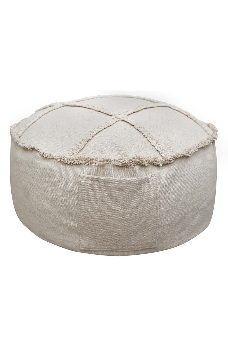 Lorena Canals Tic-Tac-Toe Pouf, Alternate, color, 