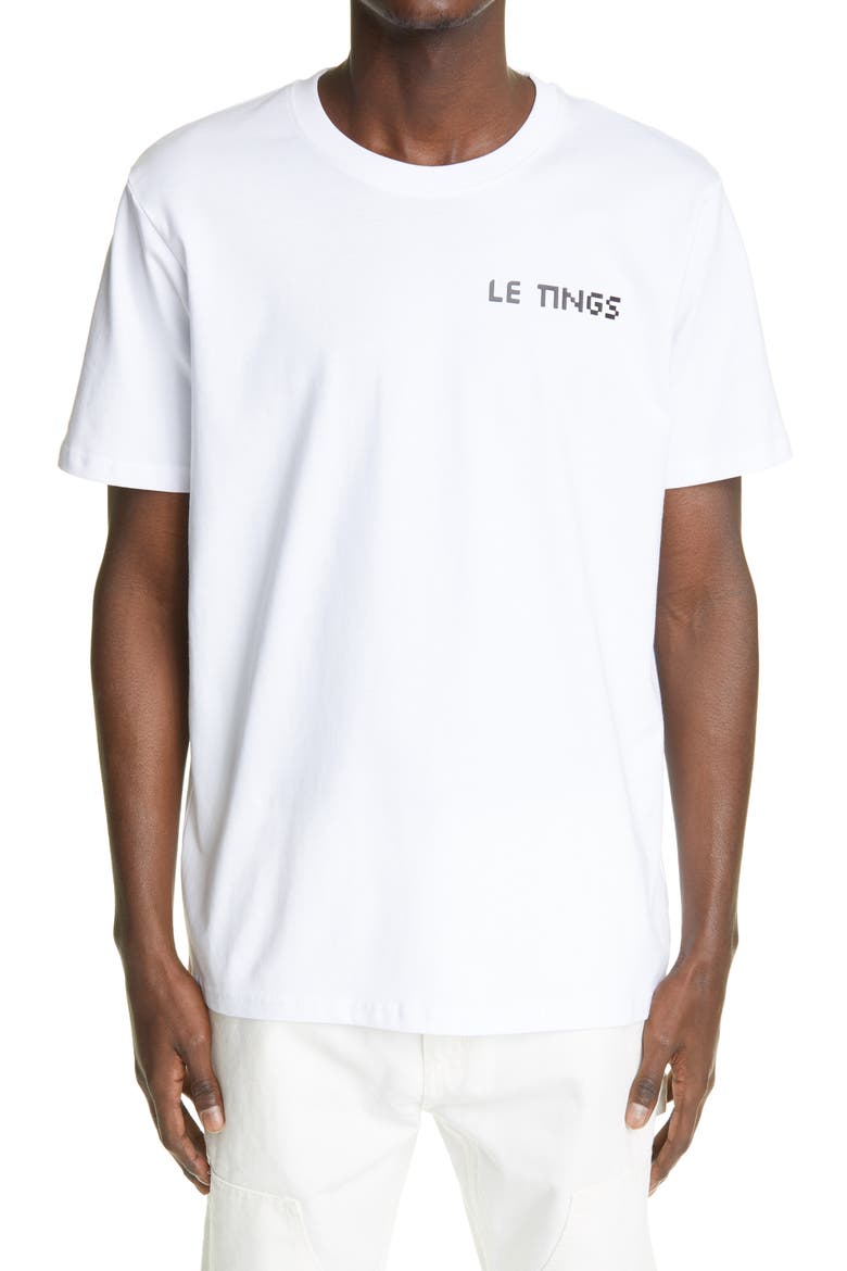 Market Graphic Tee, Main, color, WHITE