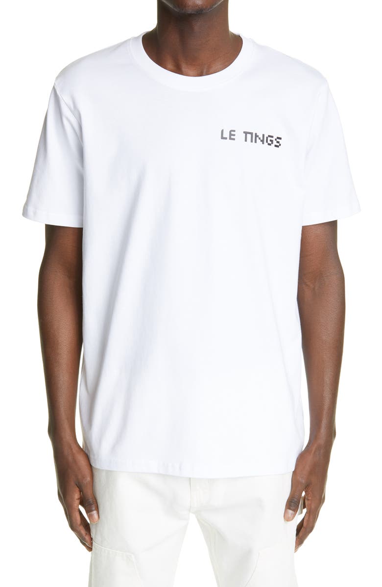 LE TINGS Market Graphic Tee, Main, color,
