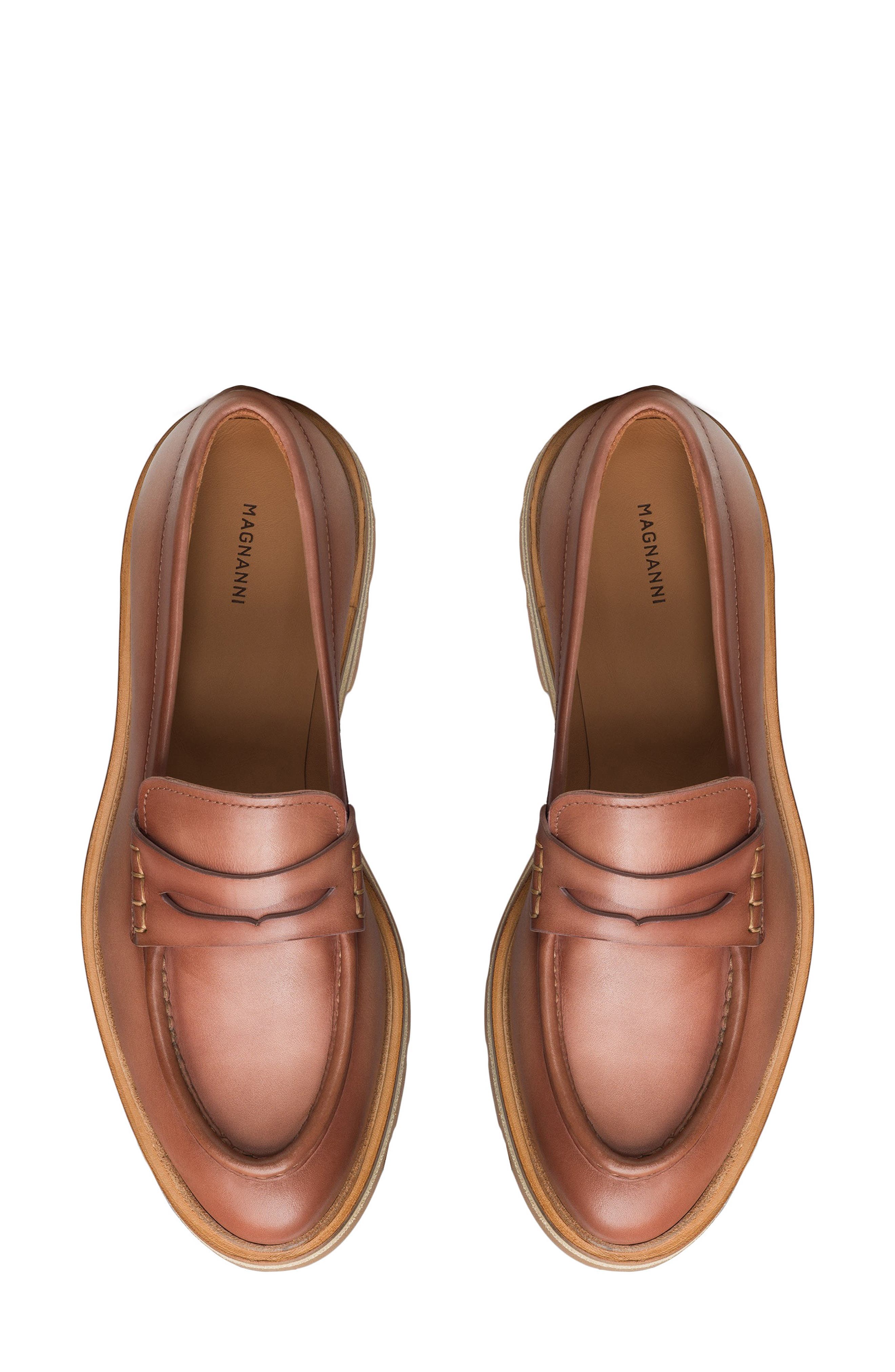 Iris Penny Loafer, Alternate, color, BLUSH
