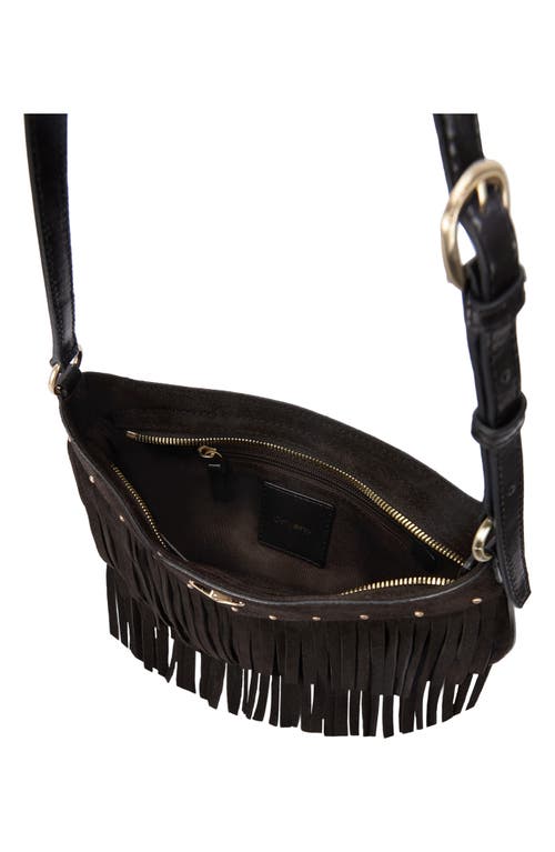 ORYANY ORYANY FRINGE LEATHER SHOULDER BAG