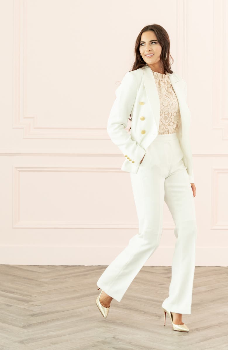 Rachel Parcell Fitted Blazer, Main, color, 