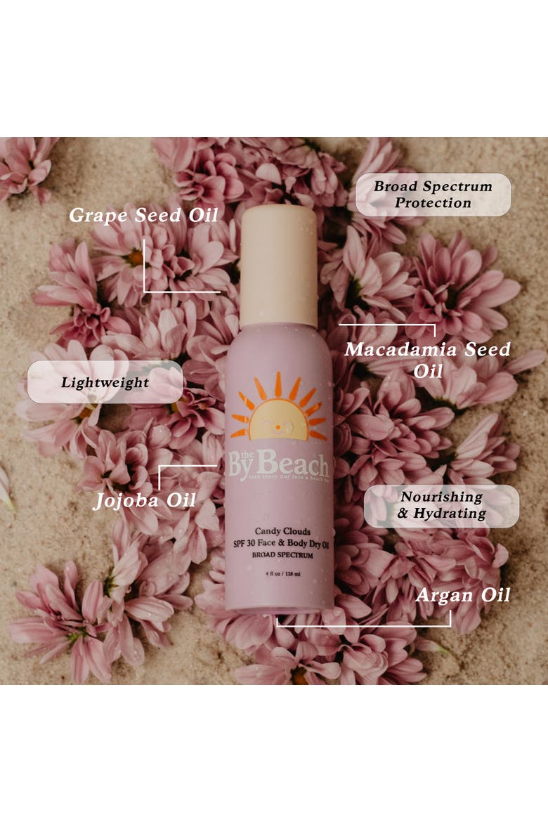 Candy Clouds SPF30 Dry Oil 4oz, Alternate, color, Purple