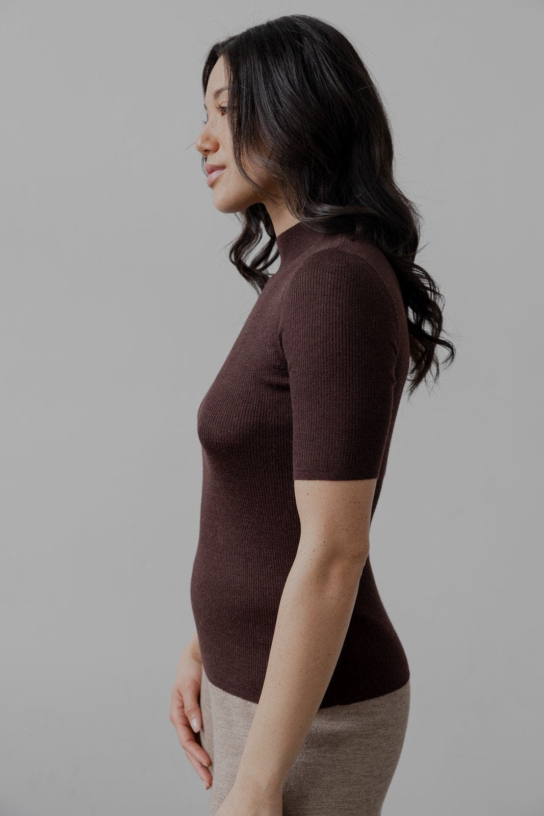 Mock Neck Pullover - image 2