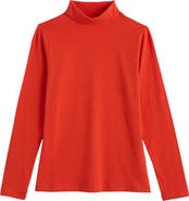 Seasalt Cornwall Landing Turtleneck Stretch Organic Cotton Top
