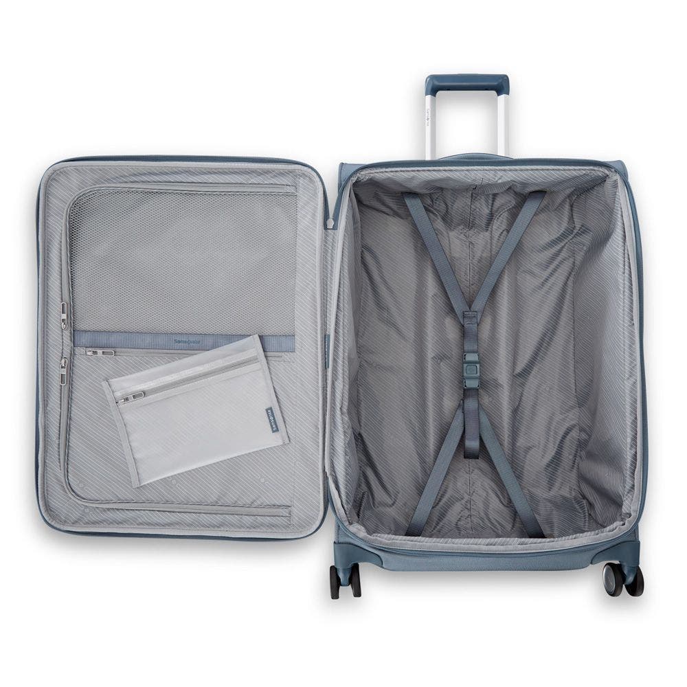 Samsonite UpLIFT Lightweight 2-Piece Set (Carry-On/Checked-Large) Softside Expandable Luggage, Alternate, color, Blue