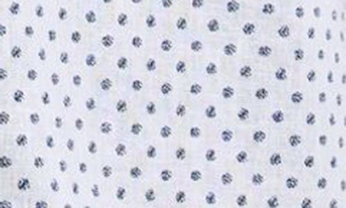 Paisley & Gray Samuel Dot Print Linen Blend Dress Shirt