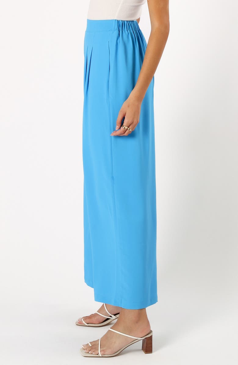 Petal & Pup Enya High Waist Wide Leg Pants, Alternate, color, Blue
