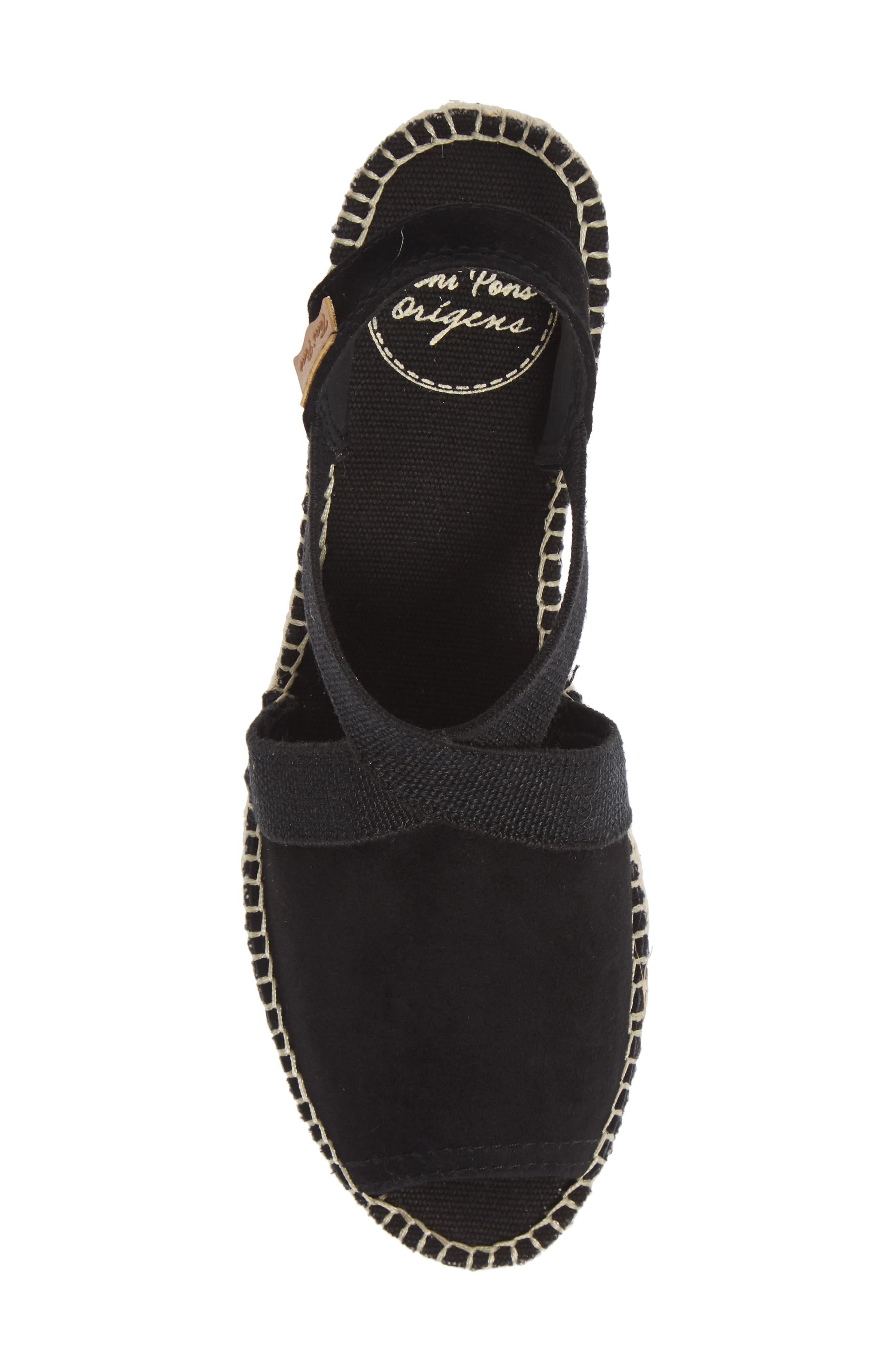 Toni Pons Breda Sandal, Alternate, color, Black Suede