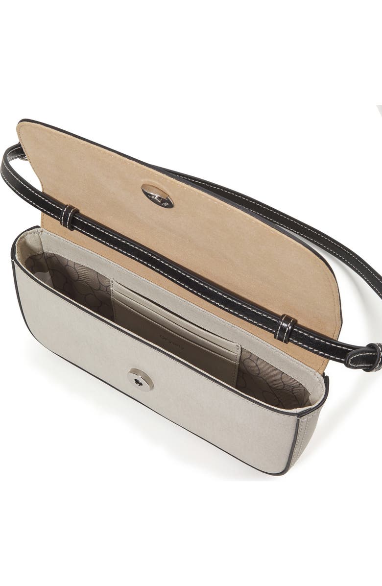 Oryany Moroccan Denim Print Leather Crossbody Phone Wallet, Alternate, color,