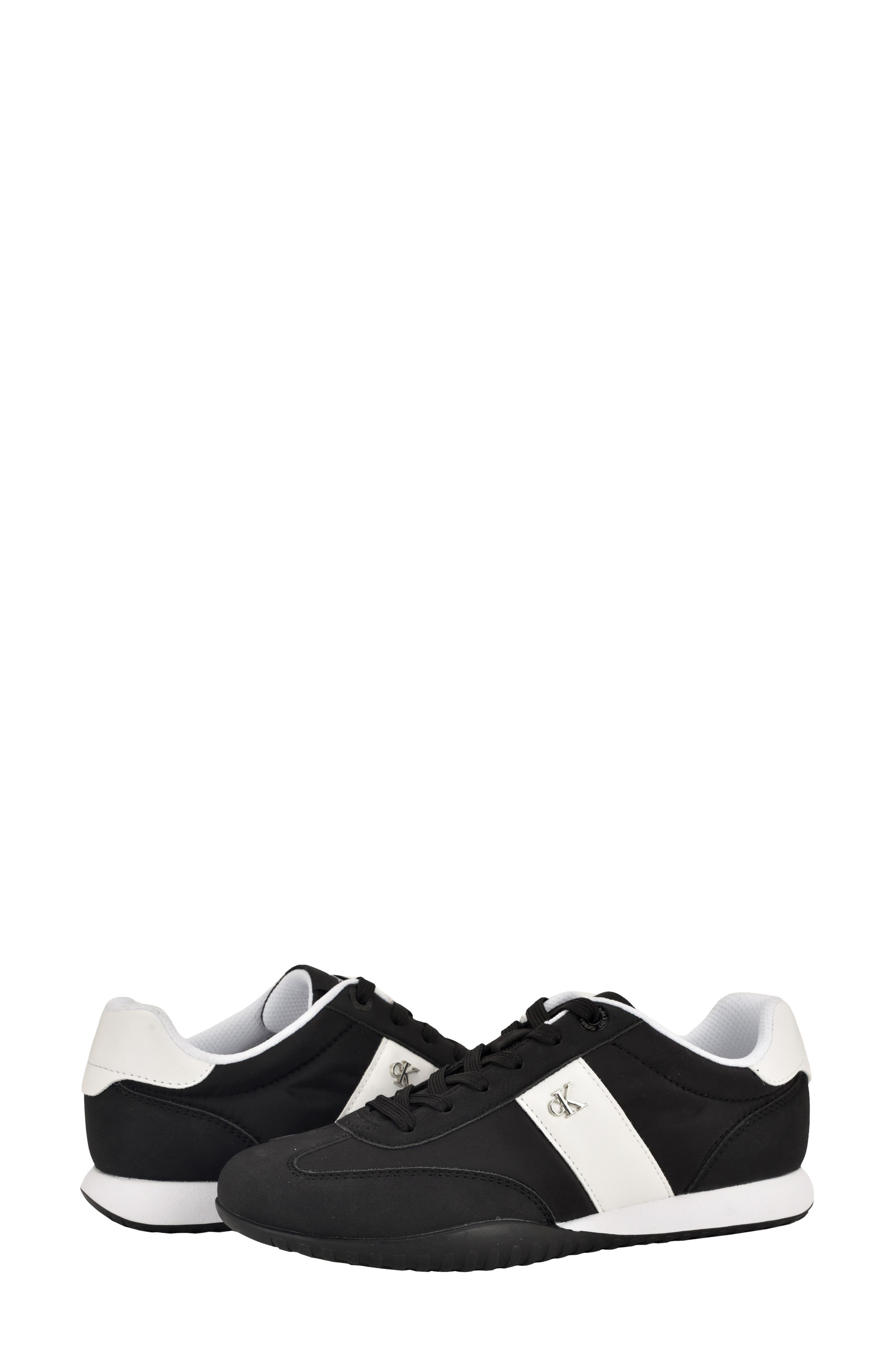 Calvin Klein Harllow Low Top Sneaker, Alternate, color, Black