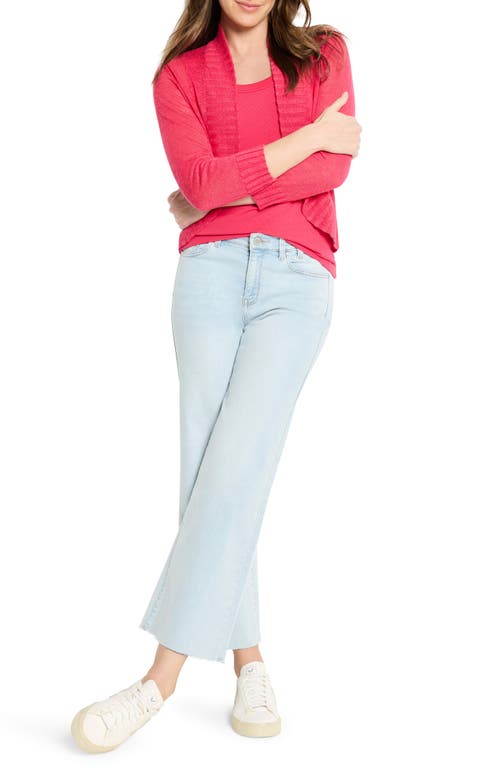 Nic + Zoe Nic+zoe Linen Blend Bolero Cardigan