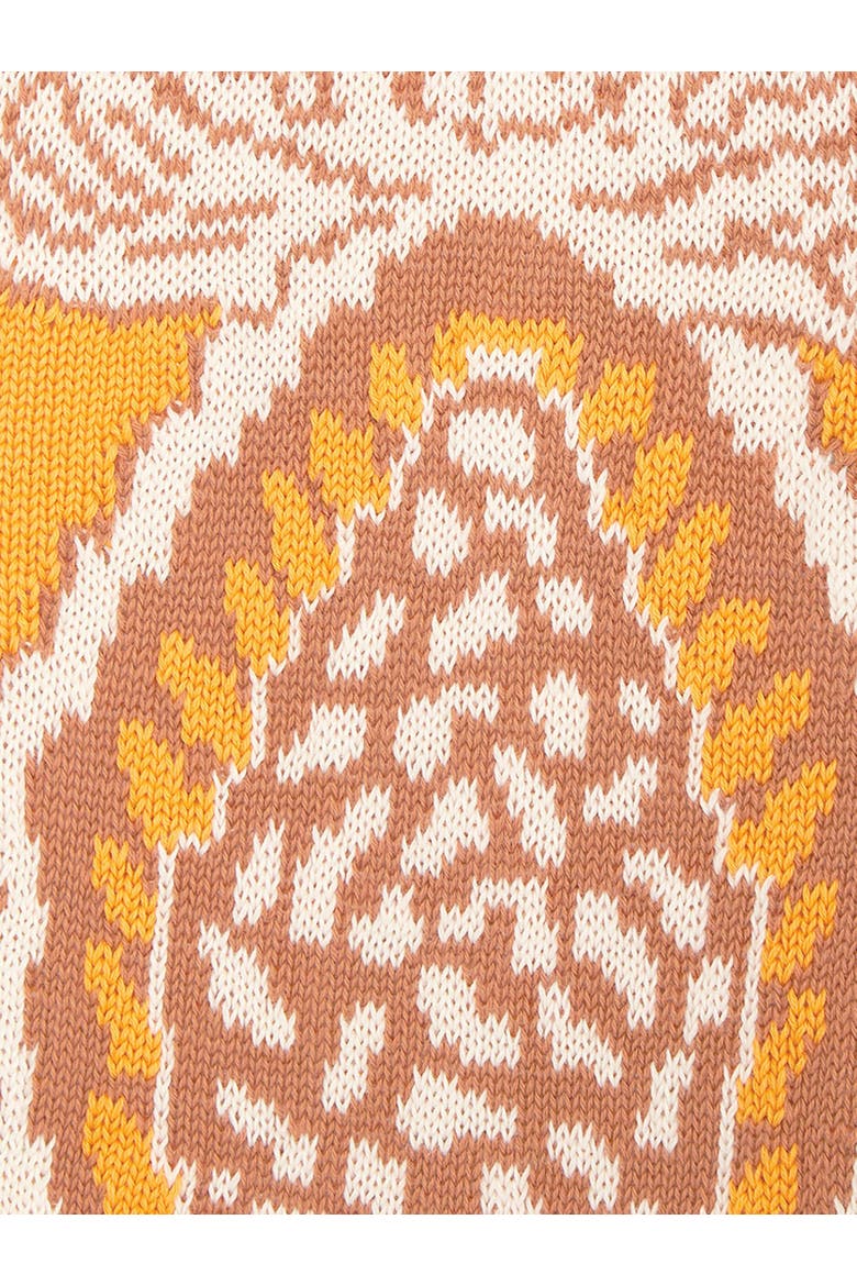 Pineapple Cardigan Ivory, Alternate, color, Ivory