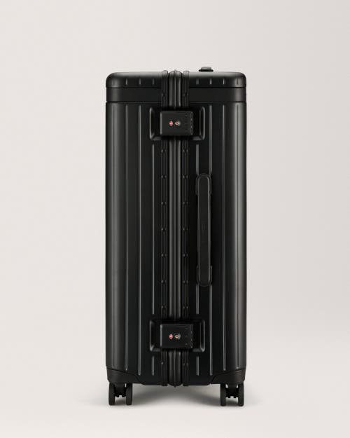 Carl Friedrik The Check-in Suitcase In Black/black