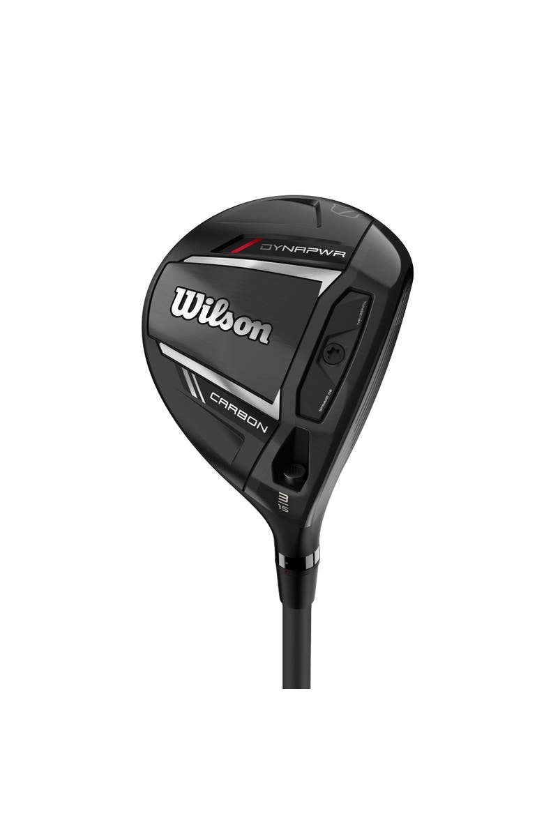 WILSON Dynapower Carbon Right Hand Mens Fairway Woods - 5 / Ventus Tr Blue / Stiff, Main, color, Black