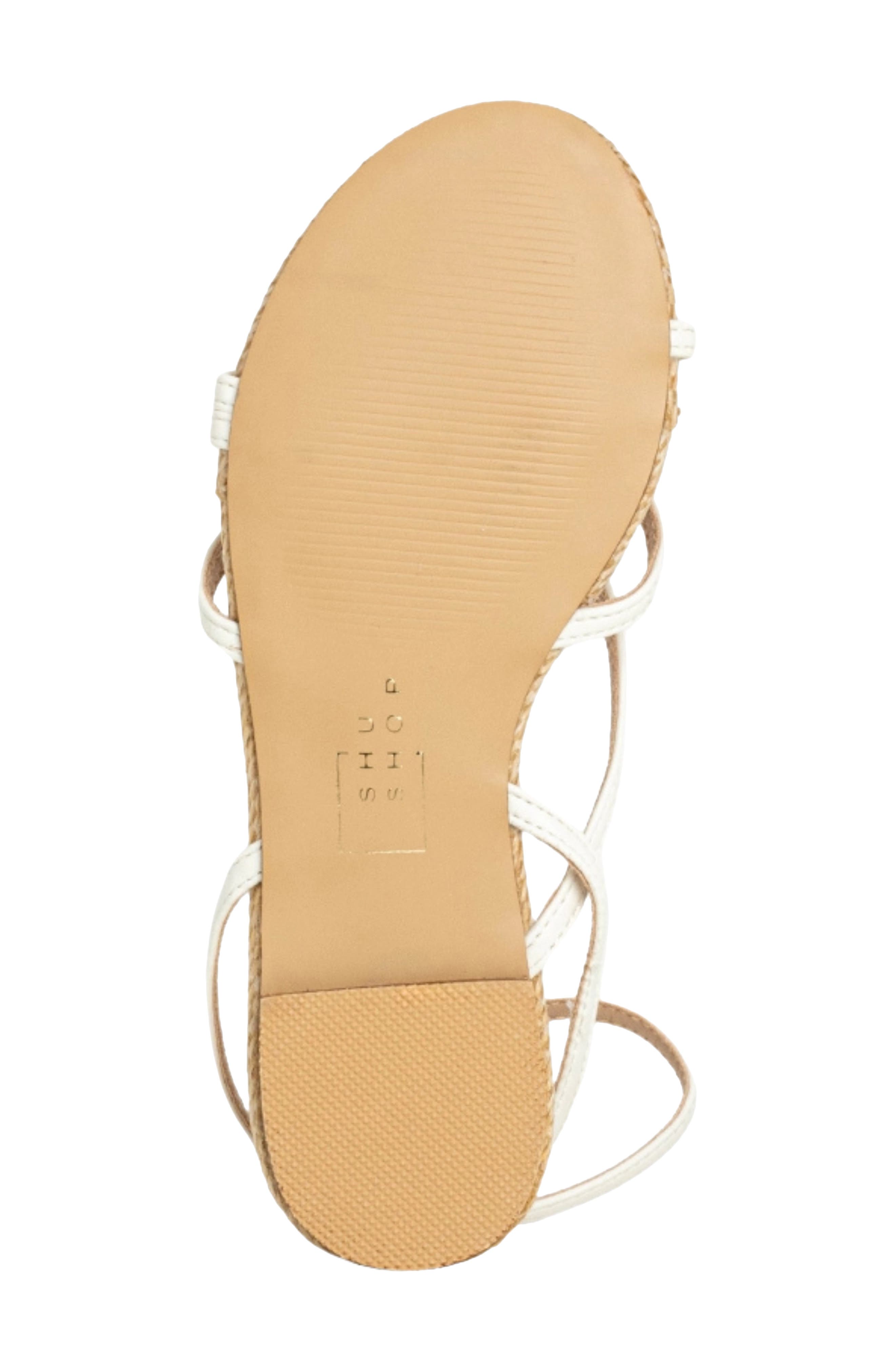 Kids' Mini Dana Sandal, Alternate, color, WHITE