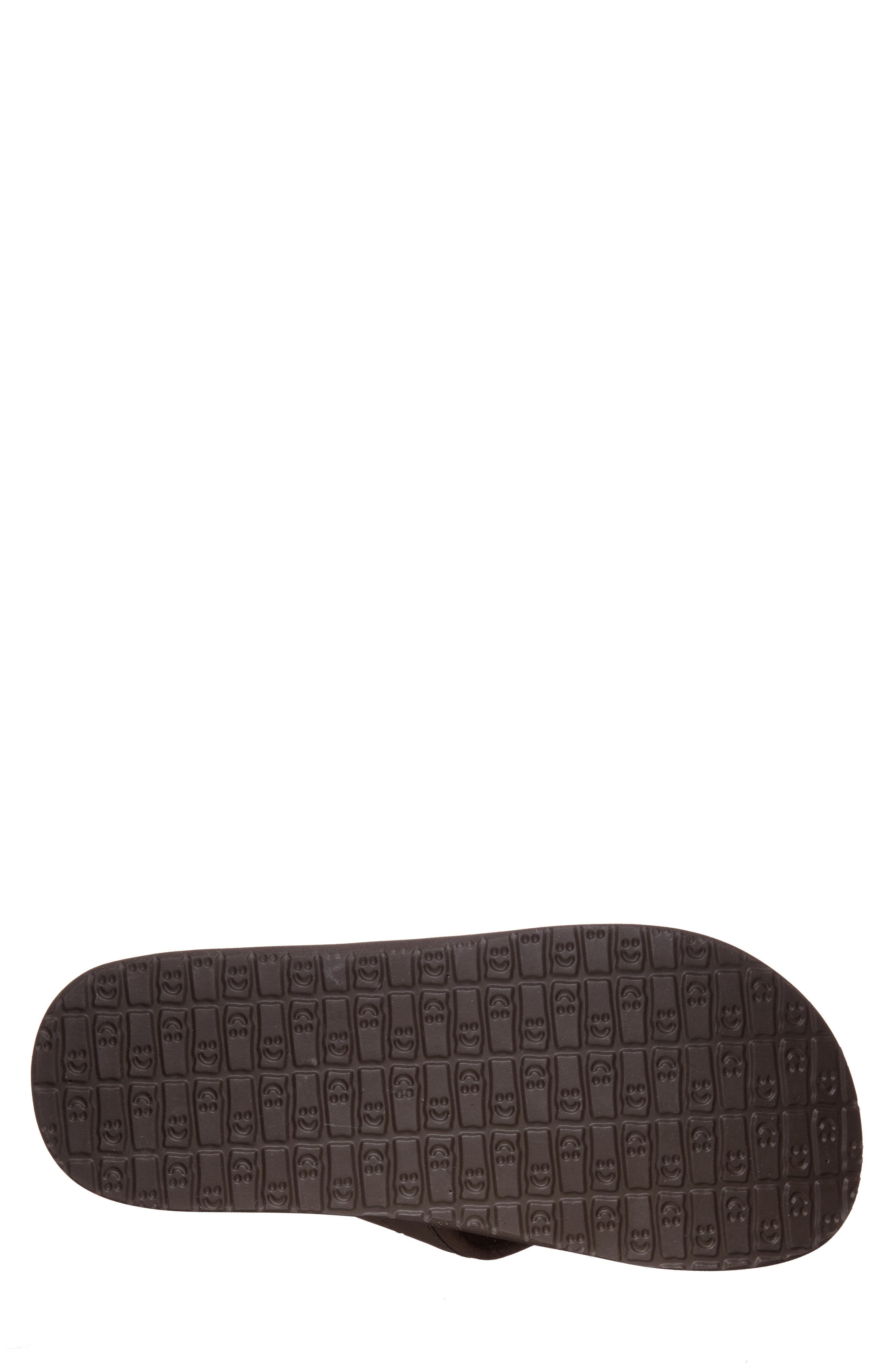 Beer Cozy 2 Flip Flop, Alternate, color, BROWN