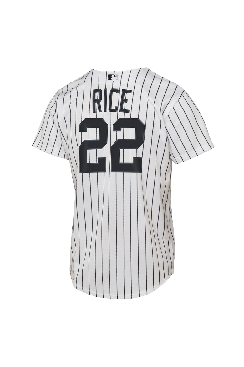 Youth Nike Ben Rice White New York Yankees Home Replica Jersey, Alternate, color, White