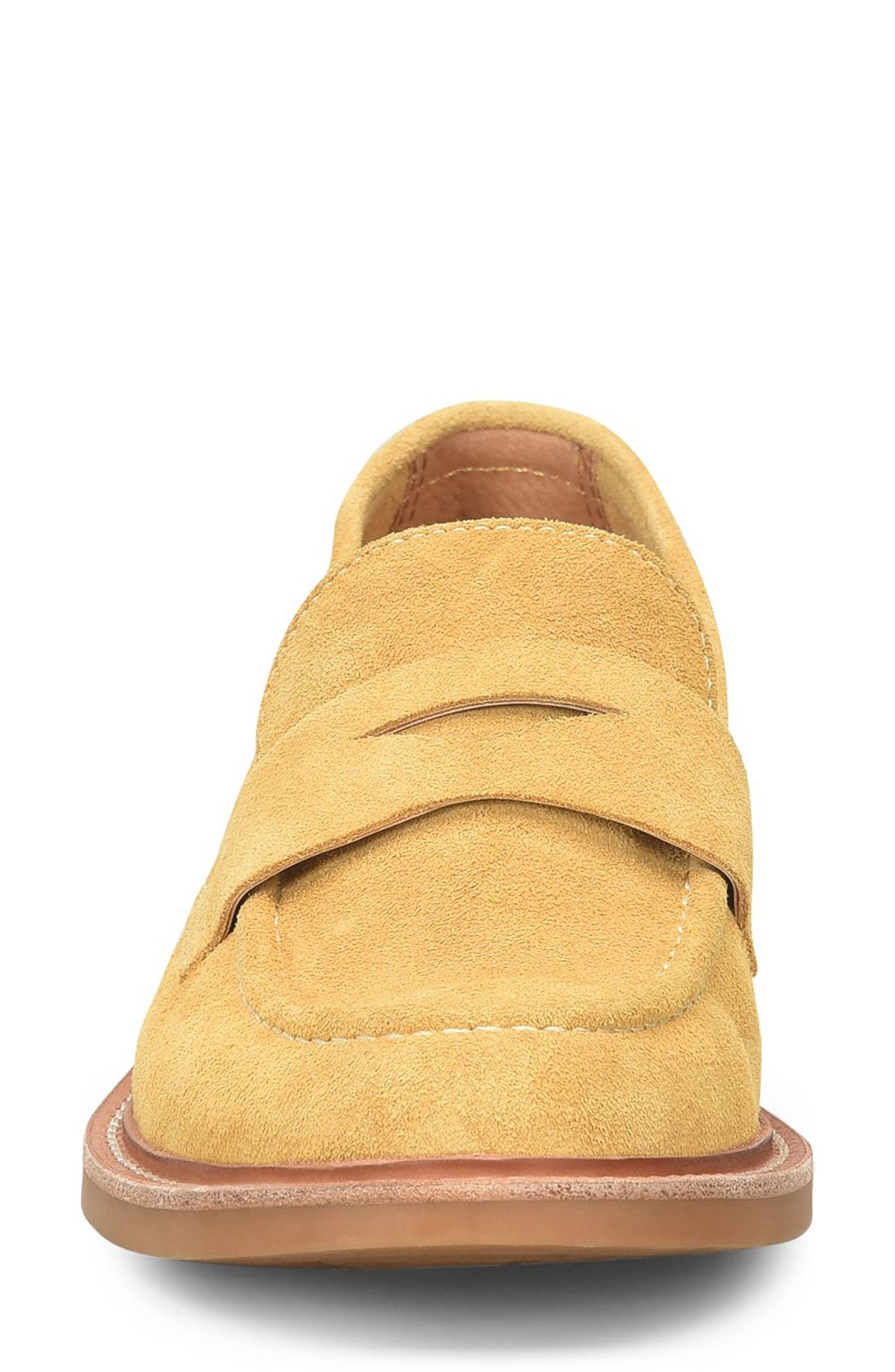 Mara Penny Loafer, Alternate, color, MARIGOLD