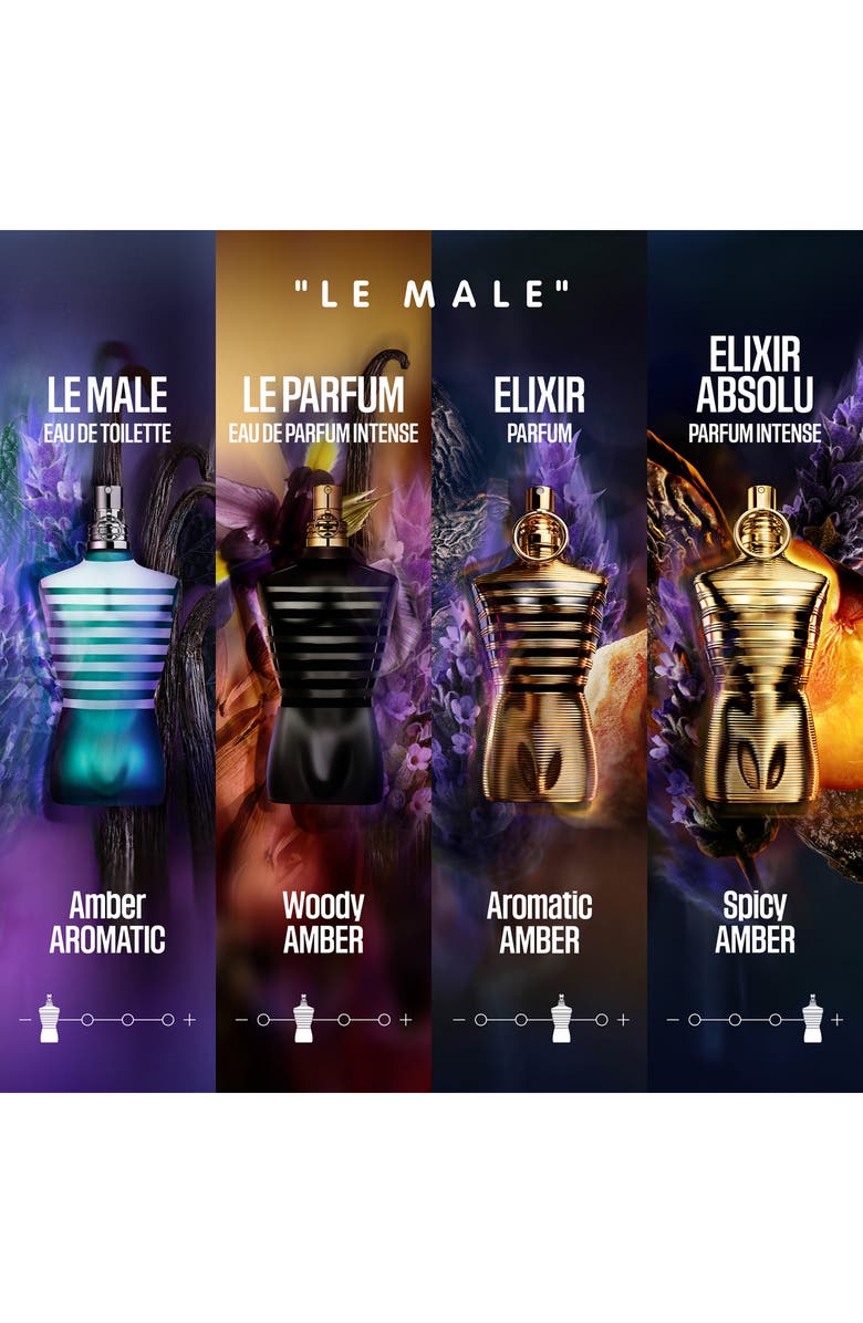 Jean Paul Gaultier Le Male Elixir Parfum $242 Value, Alternate, color, 