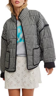Free People Chloe Print Jacket