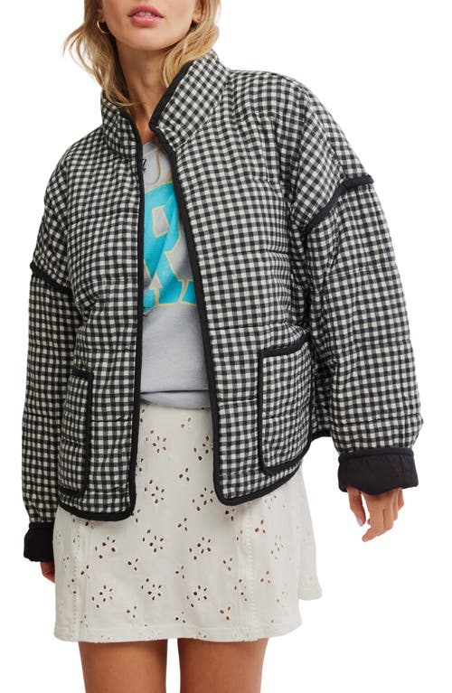 FREE PEOPLE FREE PEOPLE CHLOE FLORAL PRINT JACKET