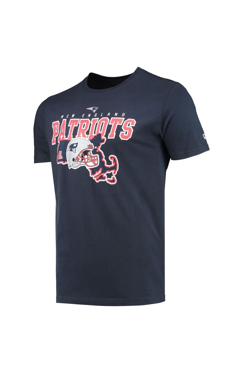 New Era Men's New Era Navy New England Patriots Local Pack T-Shirt, Alternate, color, 