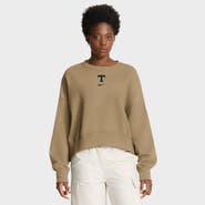 Nike Women's Nike Tan Tennessee Volunteers Oversized Phoenix 2-Hit Pullover Sweatshirt