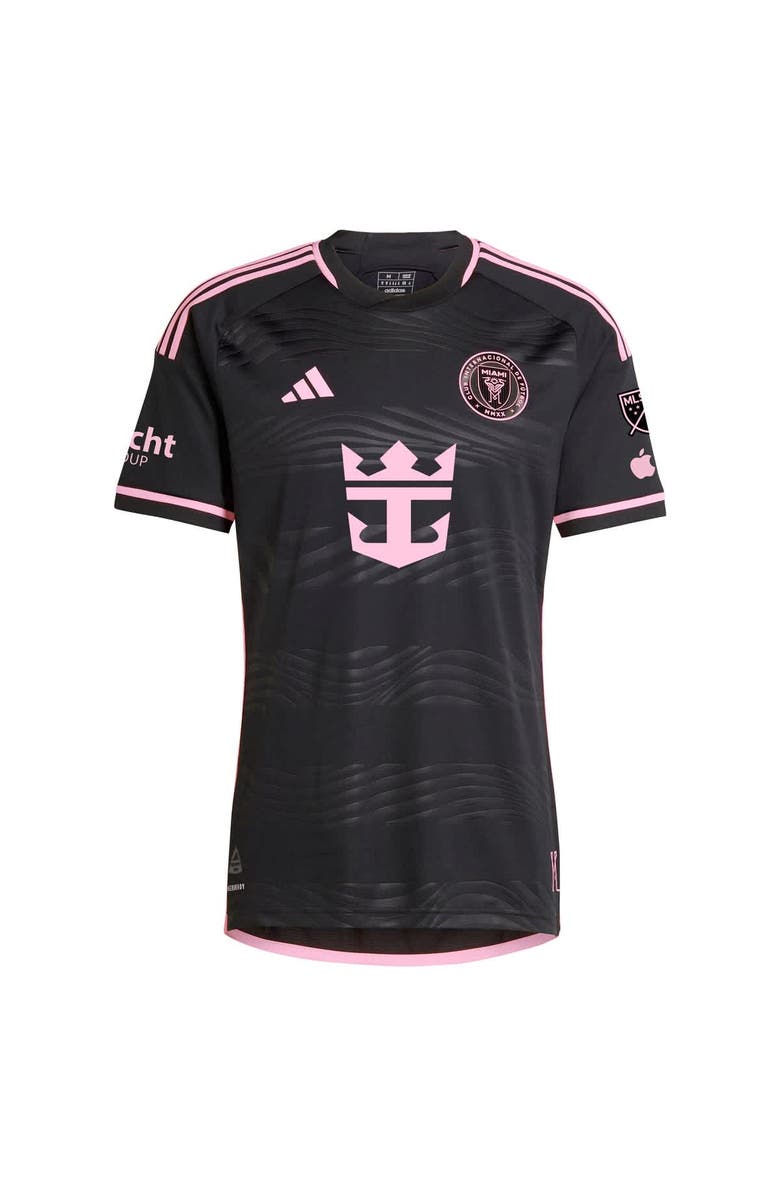 adidas Men's adidas Sergio Busquets Black Inter Miami CF 2024 La Noche Authentic Player Jersey, Alternate, color,