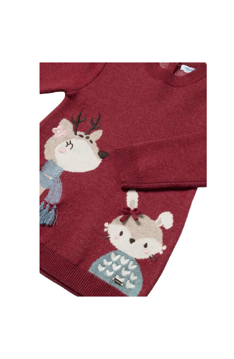 Mayoral Baby Knit Sweater Dress, Alternate, color, 