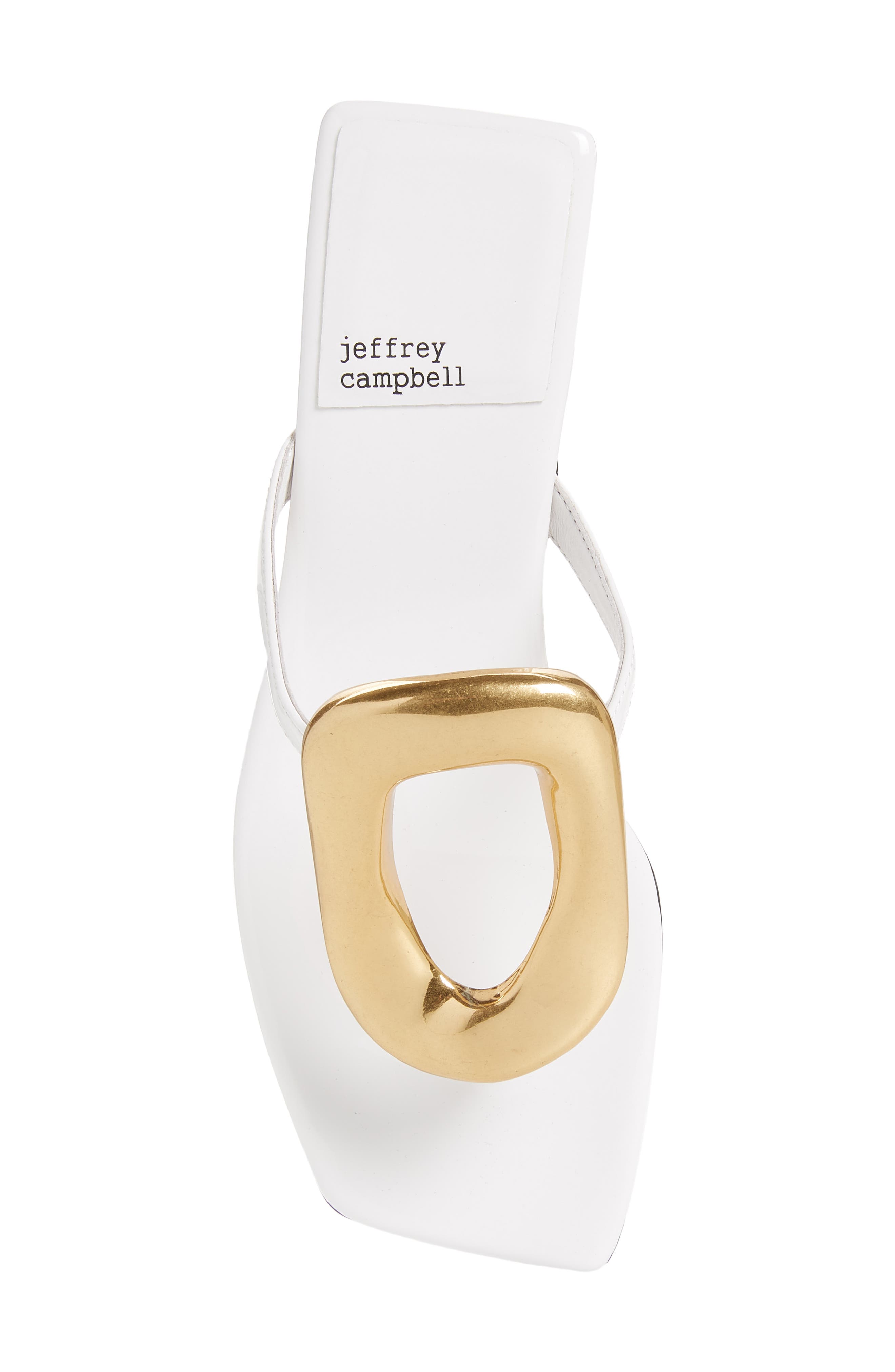 Linques Flip Flop, Alternate, color, WHITE PATENT GOLD
