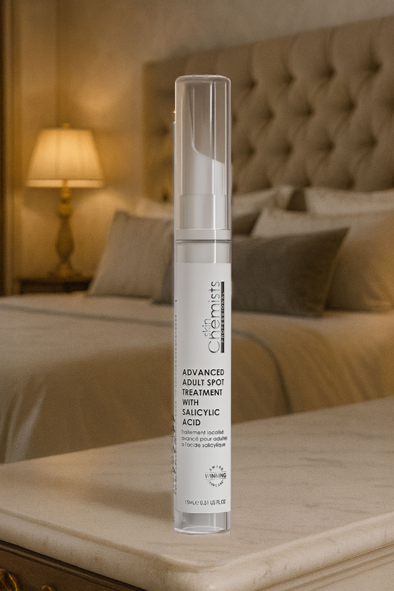 Advanced Adult Spot Treatment with Salicylic Acid 15ml for Acne & Blemishes, Large Pores, Alternate, color, White