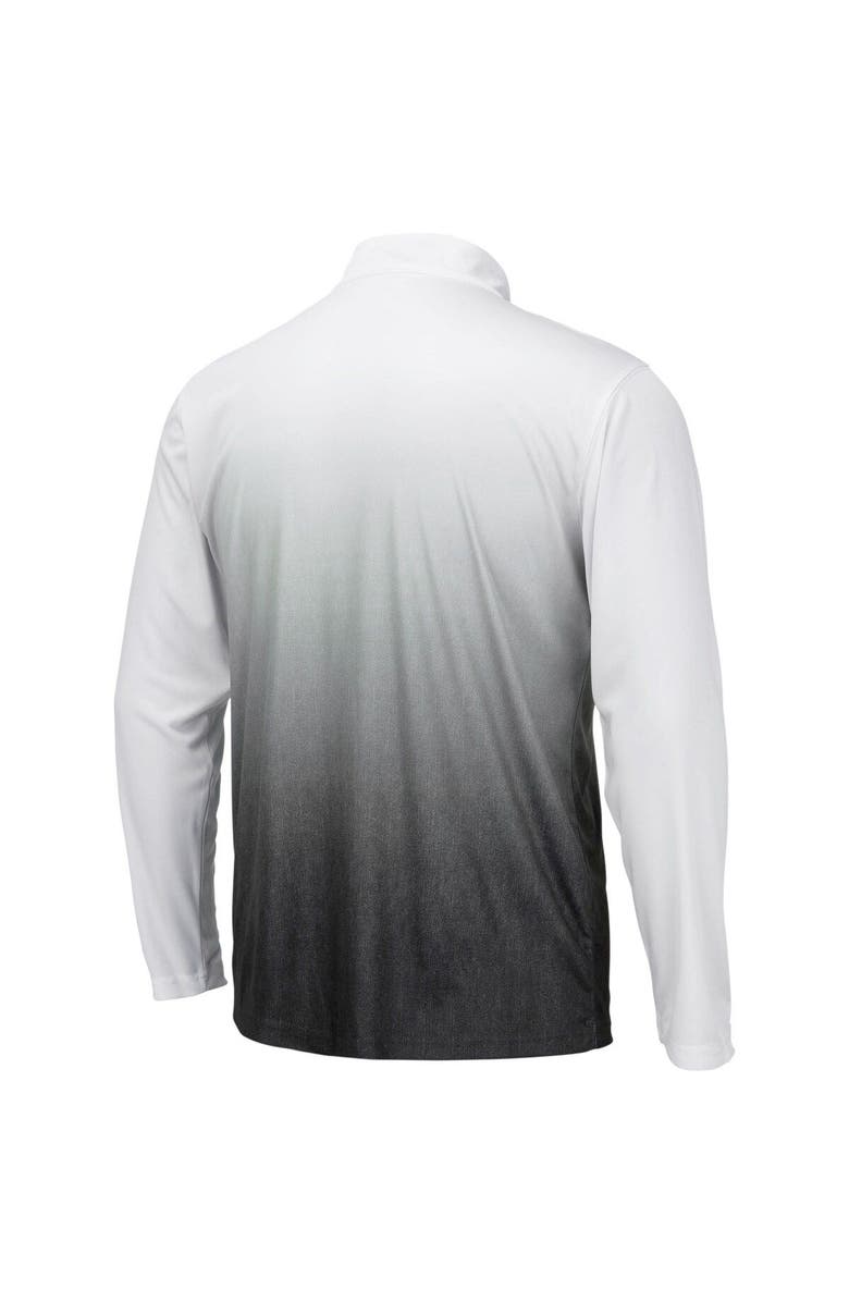 COLOSSEUM Men's Colosseum Gray Purdue Boilermakers Magic Team Logo Quarter-Zip Jacket, Alternate, color, 